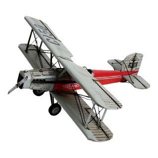 ブリキの飛行機 複葉C150(Lサイズ)