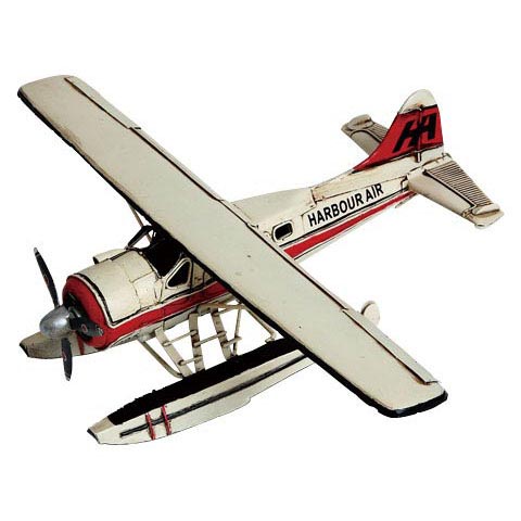 ブリキの飛行機 水上飛行機HARBOUR AIR(Mサイズ)