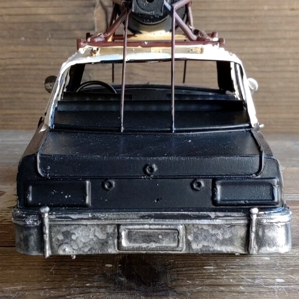 ブリキの車 ポリスカー70's(パトカー)(Mサイズ)【取り寄せ品／納期1週間前後】