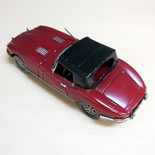 ブリキの車 ジャガー(JAGUAR) Eタイプモデル(Mサイズ)