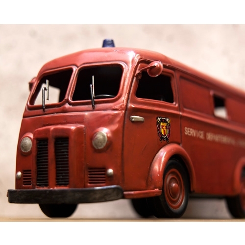 ブリキの車 ワンボックス消防車 消防支援車Ⅳ型(Mサイズ)