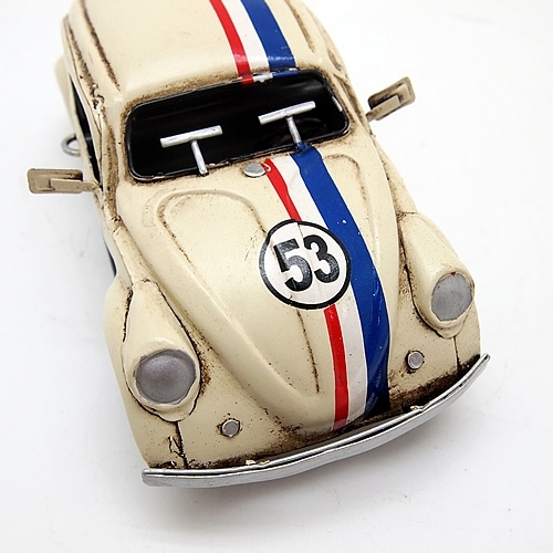 ブリキの車 フォルクスワーゲン(Volkswagen)ビートル レーシングカー Herbie(ハービー)モデル(Sサイズ)