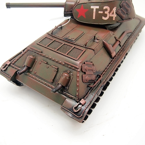 ブリキの車 ソ連軍用戦車(中戦車) タンクタイプ T-34(Mサイズ)